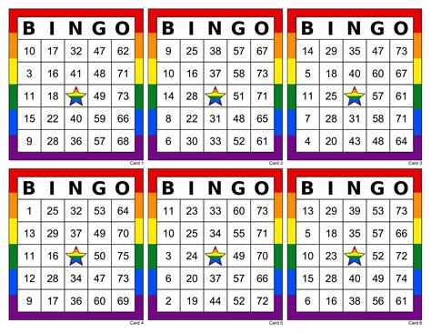 Bingo Sheets .